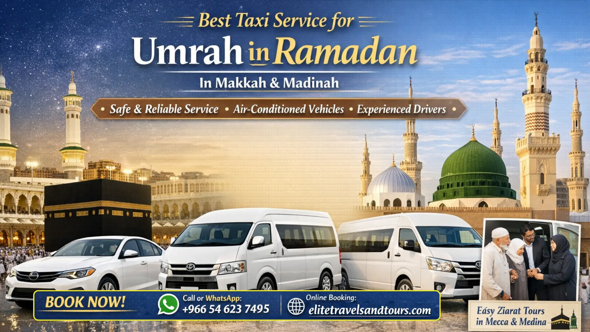 Premium Umrah Transportation Services