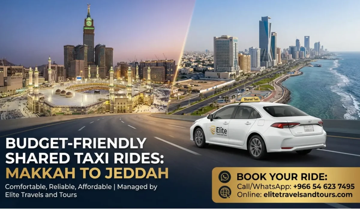 Shared Taxi Rides from Makkah to Jeddah