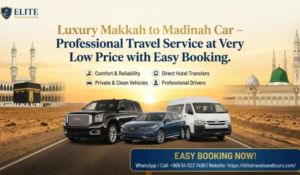 Luxury Makkah to Madinah Car